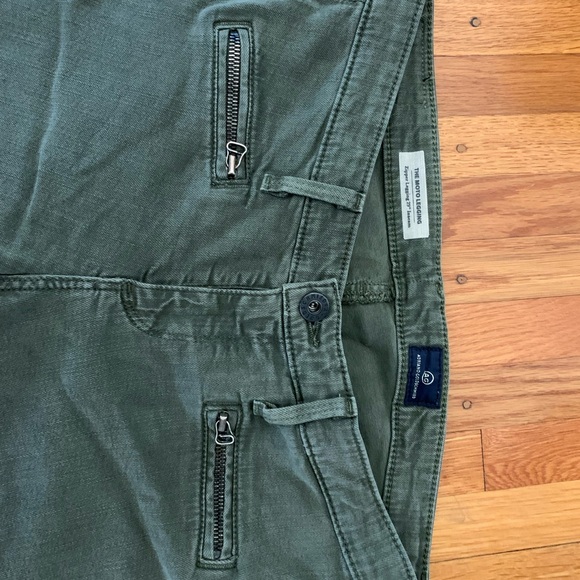 Adriano Goldschmied olive green Moto Legging Jeans size 28 - Picture 6 of 6